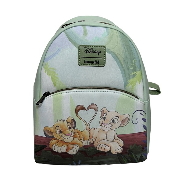 Loungefly Handbags - Loungefly Disney The Lion King Young Simba & Nala Jungle Love Mini Backpack